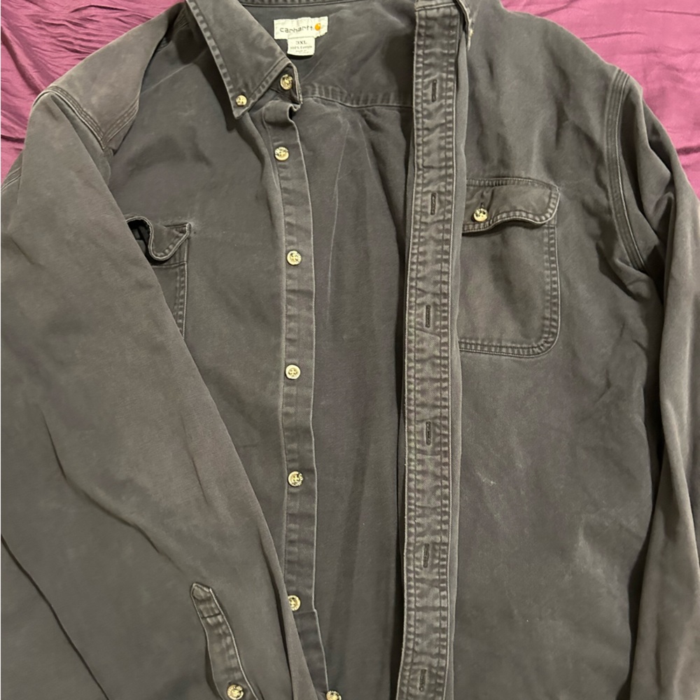 Carhartt long sleeve button down.
